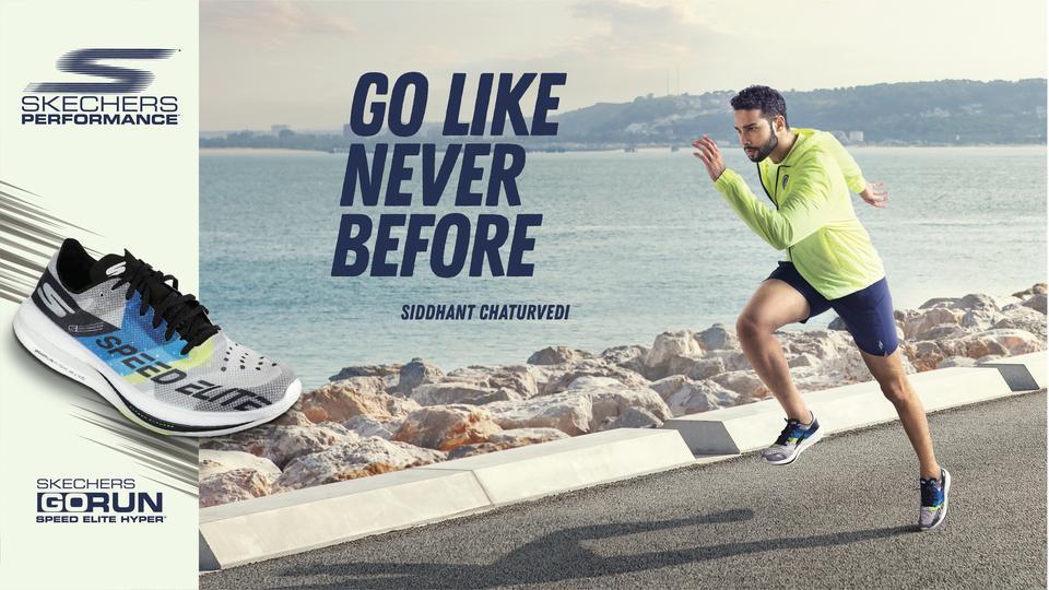 principio neutral Rana Skechers India launches 'Go Like Never Before' campaign with its first  brand ambassador Siddhant Chaturvedi - Hindustan Times