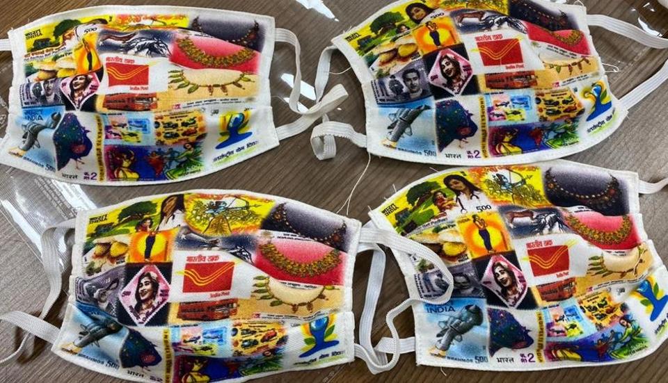 India Post Mumbai releases stamped masks to raise Covid19 awareness