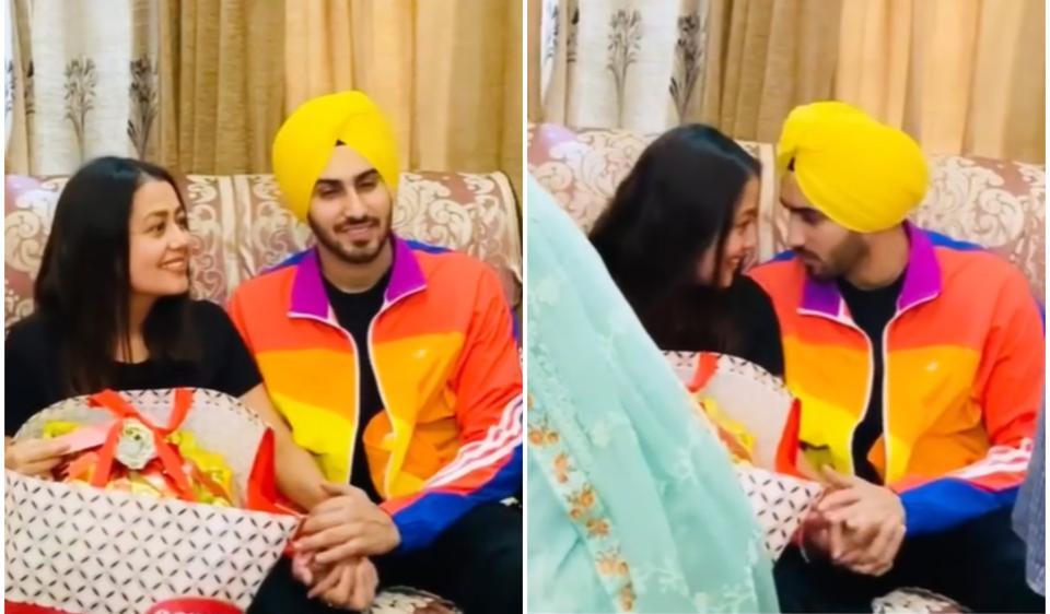 Neha Kakkar shares the moment she met beau Rohanpreet Singh’s family, watch adorable video