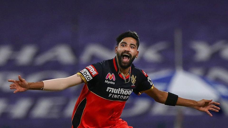 IPL 2020 Mohammed Siraj’s magical spell silences Knight Riders Crickit
