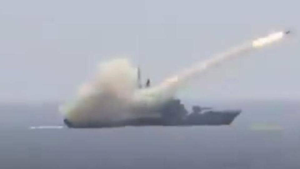 Navy tests anti-ship missile from corvette | Latest News India ...