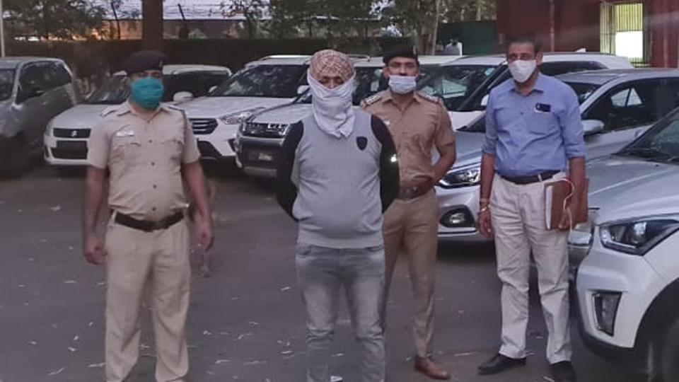 BTech graduate facing 47 cases of vehicle theft held in Chandigarh