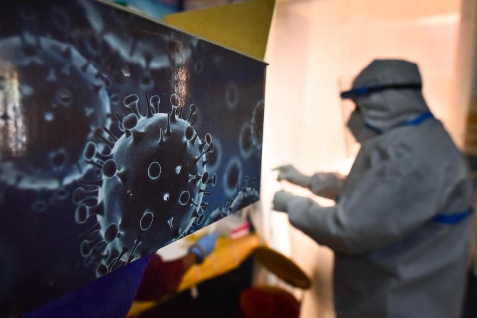 Such spikes, a second expert said, are to be expected but people need to maintain care. (Sanchit Khanna/HT Photo)