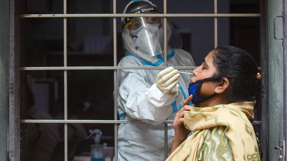 Covid19 crisis in Delhi Positivity rate nears 10 Latest News Delhi