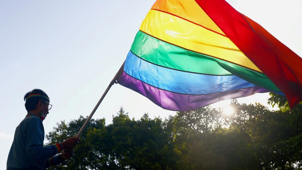 Huge crowd joins LGBT Pride march in Taiwan, where Covid-19 is at bay