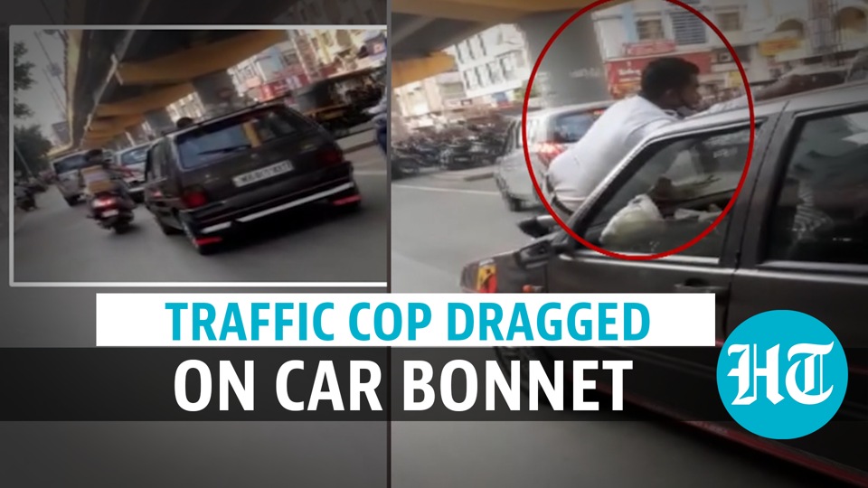 Watch Pune Man Drags Traffic Cop On Car Bonnet To Evade Fine Arrested Hindustan Times 3156