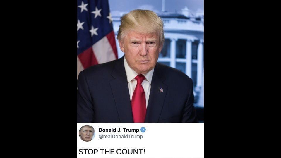 US Election 2020: Donald Trump's 'stop the count' tweet sparks hilarious  posts on Twitter | Hindustan Times