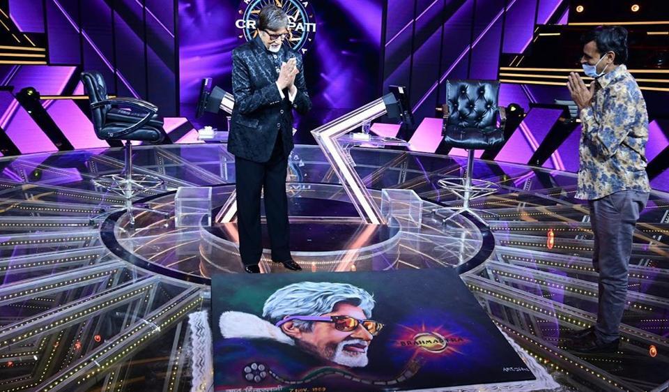 Amitabh Bachchan completes 51 years in films, gets a special surprise on KBC 12 set