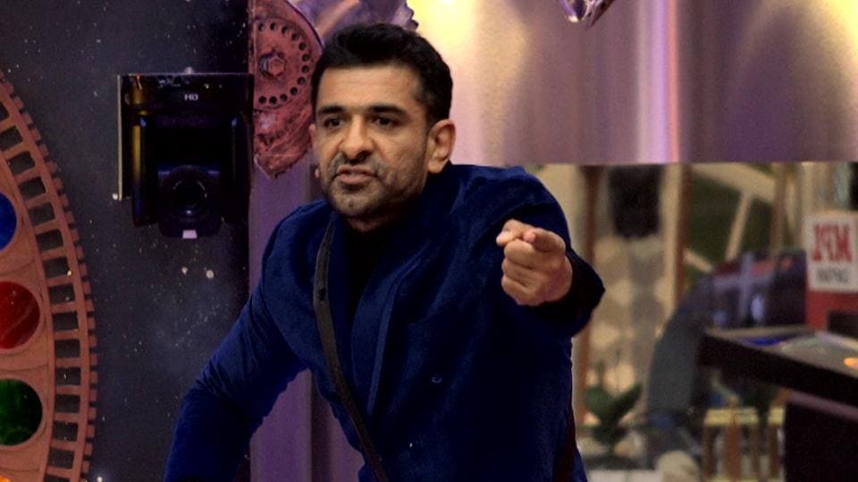 Bigg Boss 14 written update day 38: Eijaz Khan does naagin dance in a task and Abhinav refuses to accept it as dance, fights with him