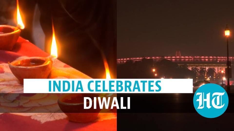 Watch how India celebrated Diwali 2020 amid pandemic | Hindustan Times