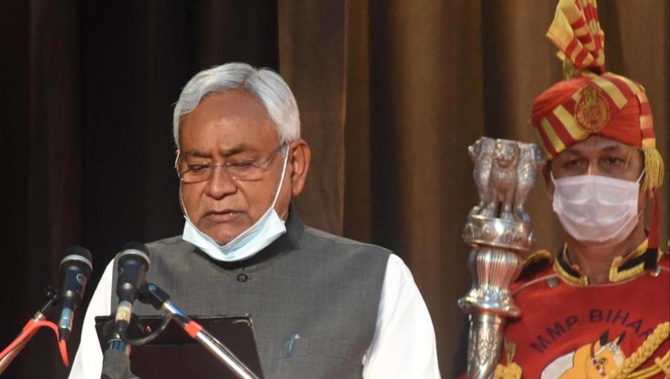 Nitish Kumar Takes Oath As Bihar Chief Minister For Seventh Time Latest News India Hindustan