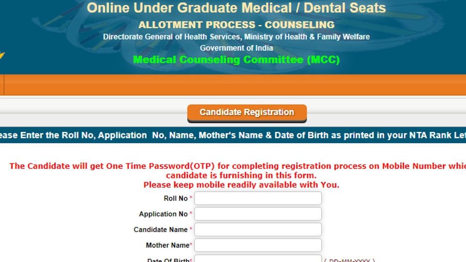 NEET 2020 counselling registration for 2nd round begins, here’s how to