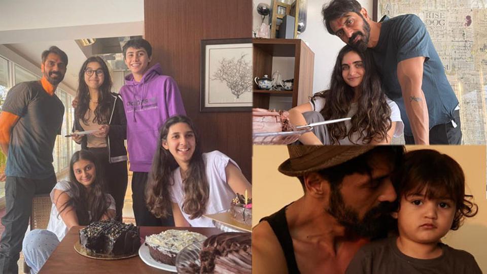 Inside Arjun Rampal’s birthday celebration with his favourite people: ‘Luckily don’t feel 48 but age is just a number’