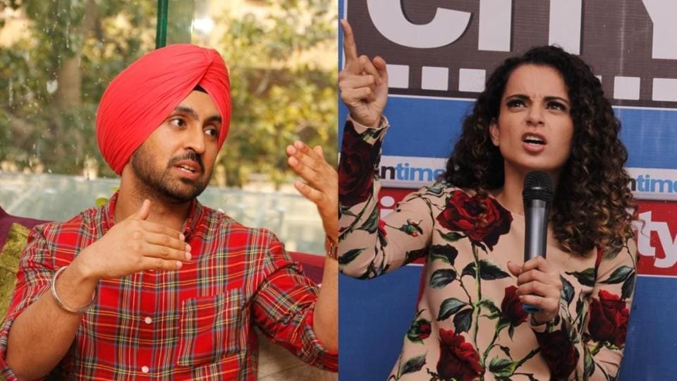 Kangana Ranaut News: Kangana Ranaut reignites feud with Diljit Dosanjh,  singer shares cryptic post - The Economic Times