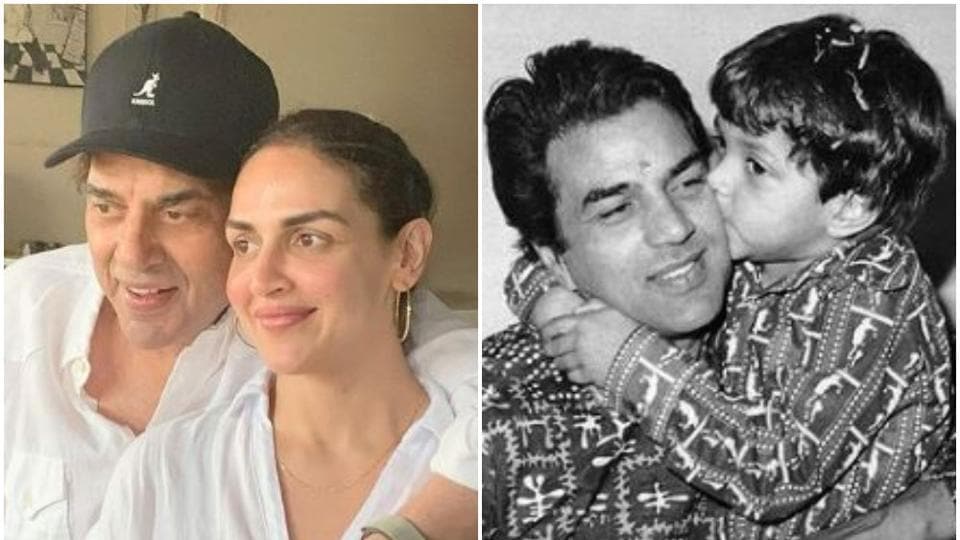 On Dharmendra’s 85th birthday, Esha and Sunny Deol share special posts ...