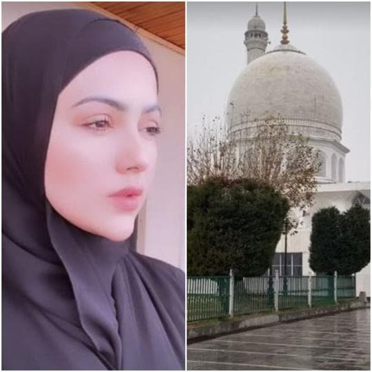 Sana Khan shares new pics from honeymoon with husband Anas Sayied, enjoys stunning view of Srinagar