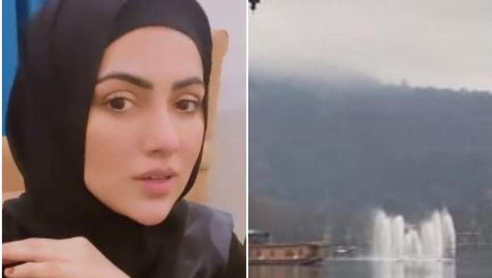 Sana Khan is freezing on her Srinagar honeymoon, shares new videos: ‘Paagal jaisi thandi hai’