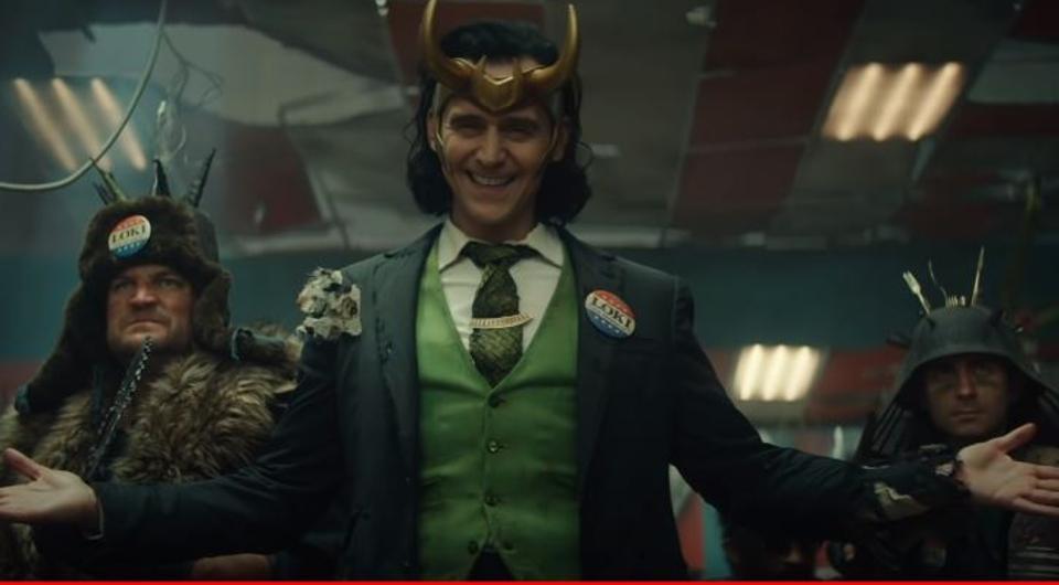 Tom Hiddleston as Loki, in the first trailer for the upcoming Marvel series.
