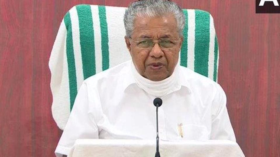 Kerala chief minister Pinarayi Vijayan. Kerala chief minister Pinarayi Vijayan.