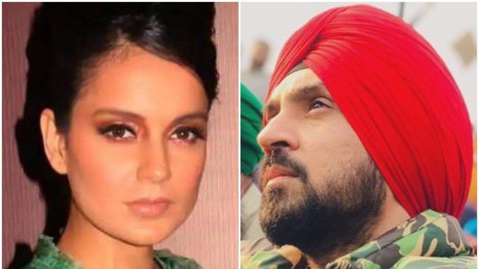 Diljit shuts down kangana’s rhetoric again: ‘you’re obsessed with me’