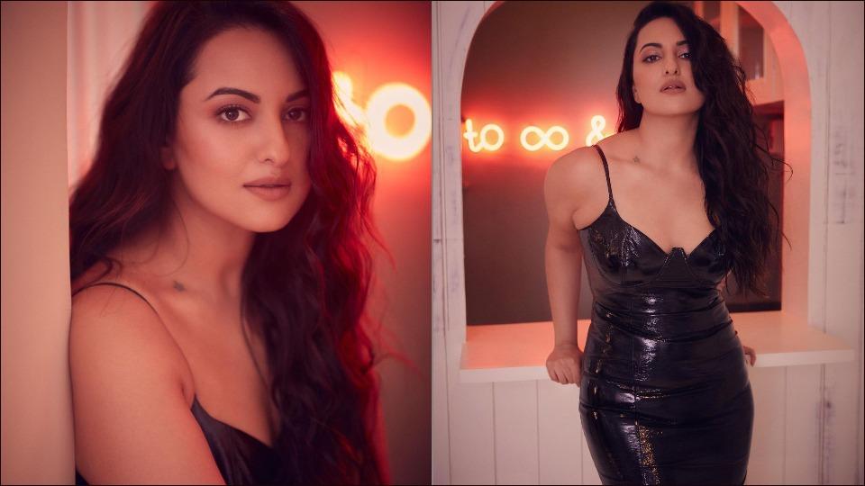 Sonakshi Sinha Ki Nangi Photo - Sonakshi Sinha sets December on fire with her sizzling look in a bodycon  faux leather dress | Fashion Trends - Hindustan Times