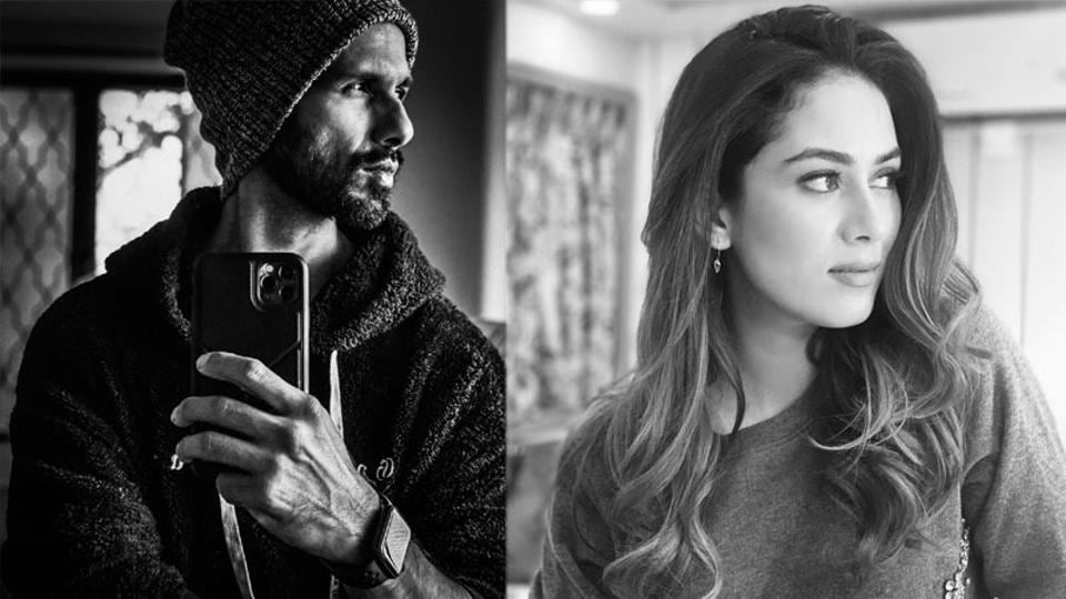 Mira Rajput copies husband Shahid Kapoor’s pose in her own style, who do you think did it better?