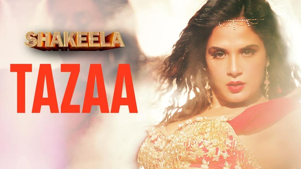 Shakeelaxxxvideo - Shakeela song Taaza: Richa Chadha captures the highs and lies of an adult  actor's stardom, watch video | Bollywood - Hindustan Times