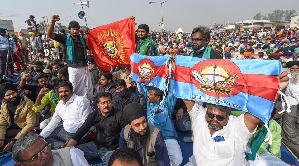 Tamil Nadu farmers lend support to Singhu protesters, say ready to join