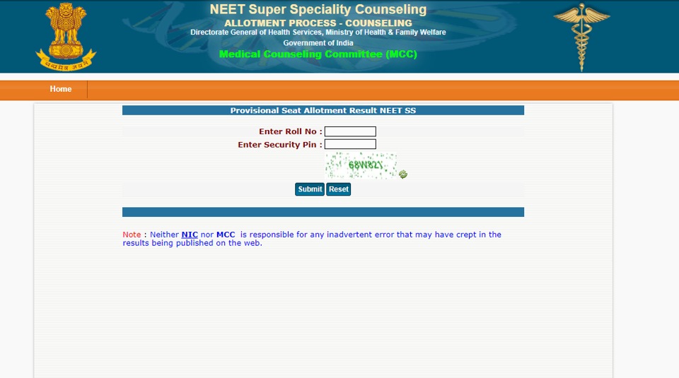 NEET SS counselling round 2 results 2020 declared, here’s direct link ...