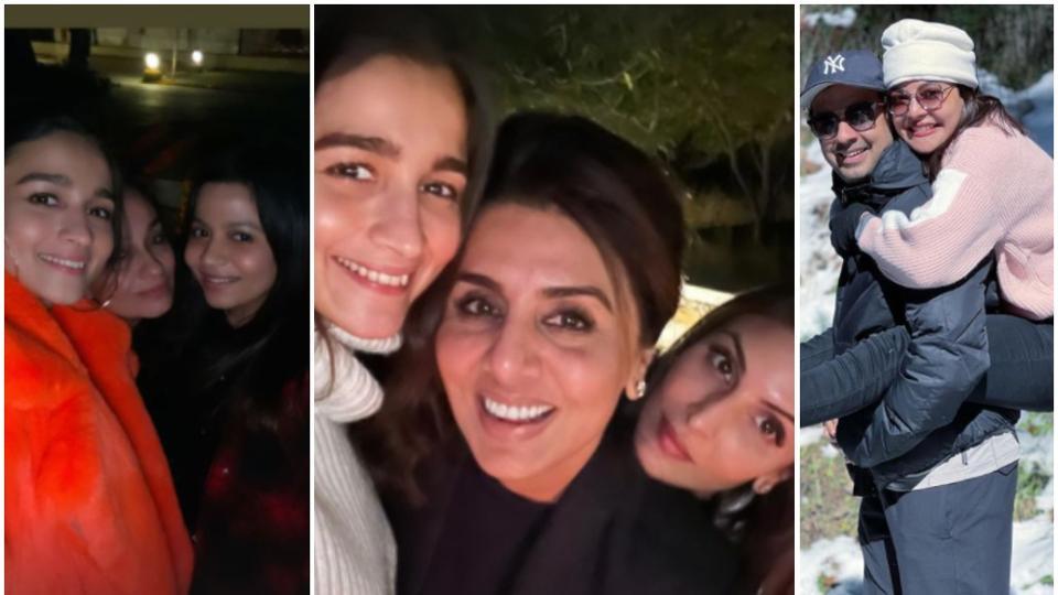 New Year 2021 Ranveer Singh Appears In Alia Bhatt Ranbir Kapoor S Vacation Album Kajal Aggarwal Gautam Enjoy In Snowy Kufri Hindustan Times Alia bhatt is one of the talented newcomers of the hindi film industry. ranveer singh appears in alia bhatt