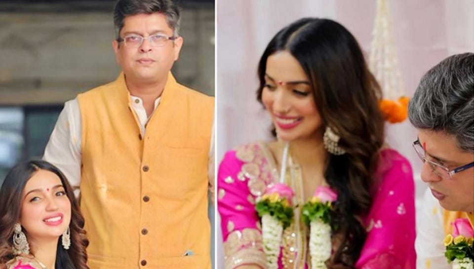 Famed Bollywood writers Kanika Dhillon, Himanshu Sharma set Covid-wedding goals with simple and intimate nuptials. See pics