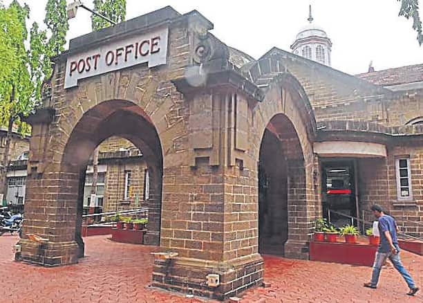 ■ The general post office can be utilised for various services like cash transfer, data transfer and advertising. (PRATHAM GOKHALE/HT) ■ The general post office can be utilised for various services like cash transfer, data transfer and advertising. (PRATHAM GOKHALE/HT)