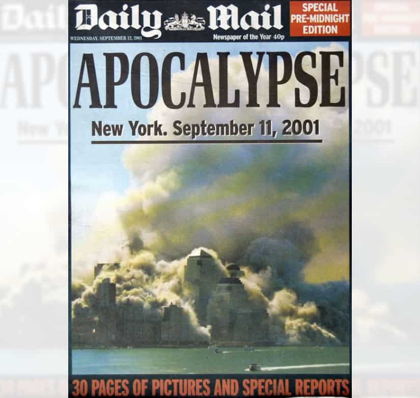 ‘Act of war’ to ‘Apocalypse’: How newspapers covered the 9/11 terror ...