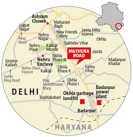 Mathura Map 
