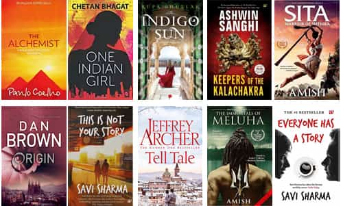 best selling novels in india