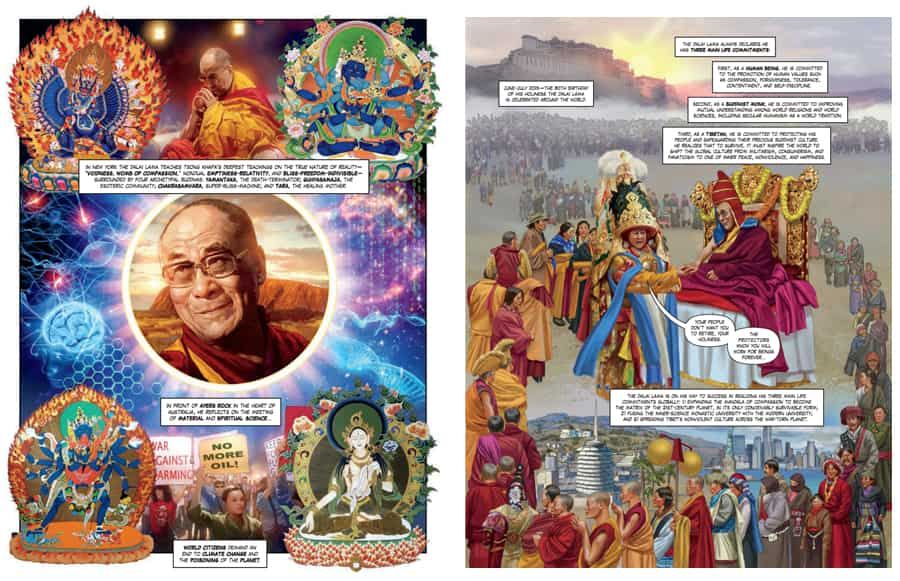 Review: Man of Peace - The Illustrated Story of the Dalai Lama of