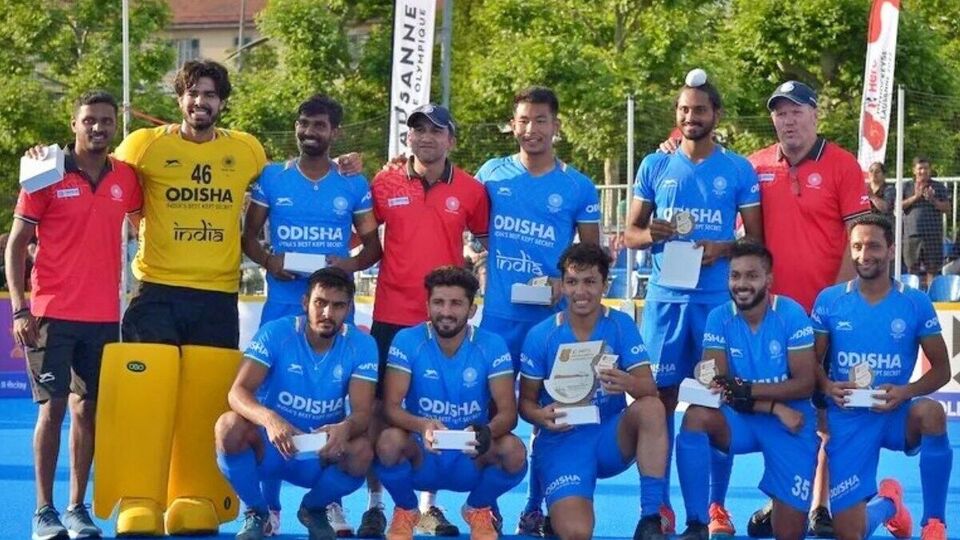 முதல் FIH ஹாக்கி 5s லீக் தொடர் இந்தியா சாம்பியன்fih hockey 5s indian