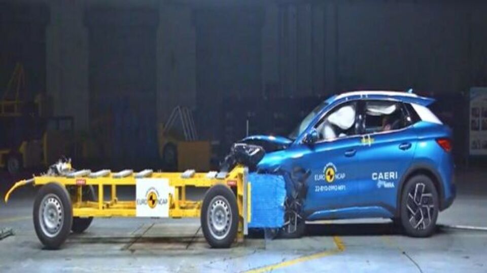 India safest electric SUV இந்தியாவின் பாதுகாப்பான இஎஸ்யூவி கார்