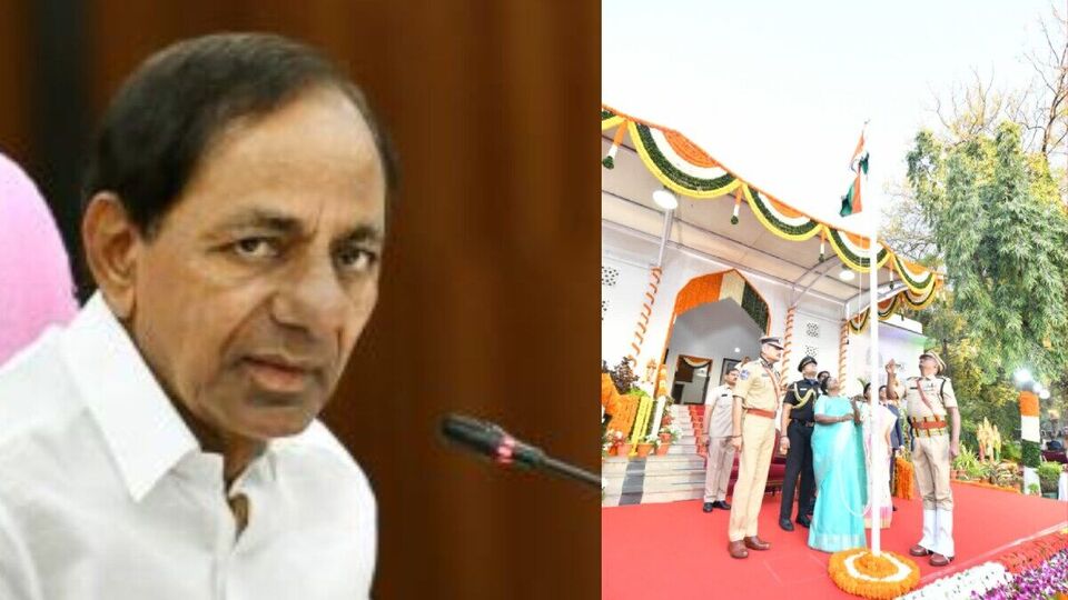 K.Chandrashekar Rao Chief minister of Telangana: தெலங்கானா ஆளுநர் மாளிகையில் நடந்த குடியரசு தின விழாவில் அந்த மாநில முதல்வர் கே.சந்திரசேகர் ராவ் பங்கேற்கவில்லை.