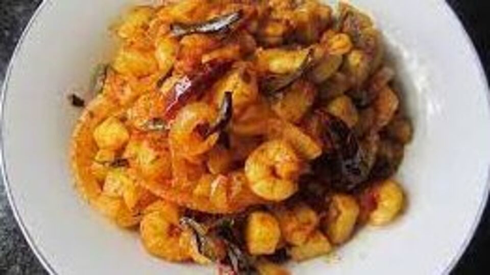 சத்தான ருசியான இறால் உருளைக்கிழங்கு ஃபிரை செய்முறை