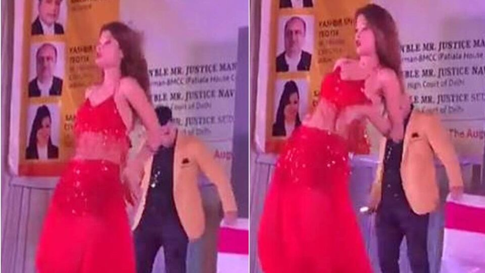 Viral Video: கோர்ட் வளாகத்திற்குள் ஆபாசமாக நடனமாடிய இளம்பெண் - வைரல் வீடியோ