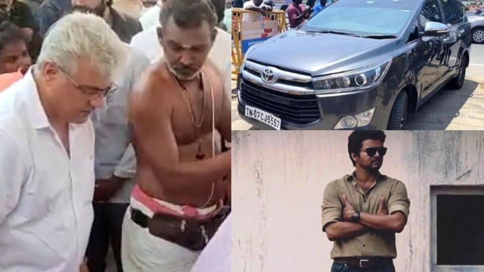 AjithKumar Vijay:அப்பாவை இழந்த அஜித்..ஓடோடி வந்த விஜய்..வீடியோ வைரல்!