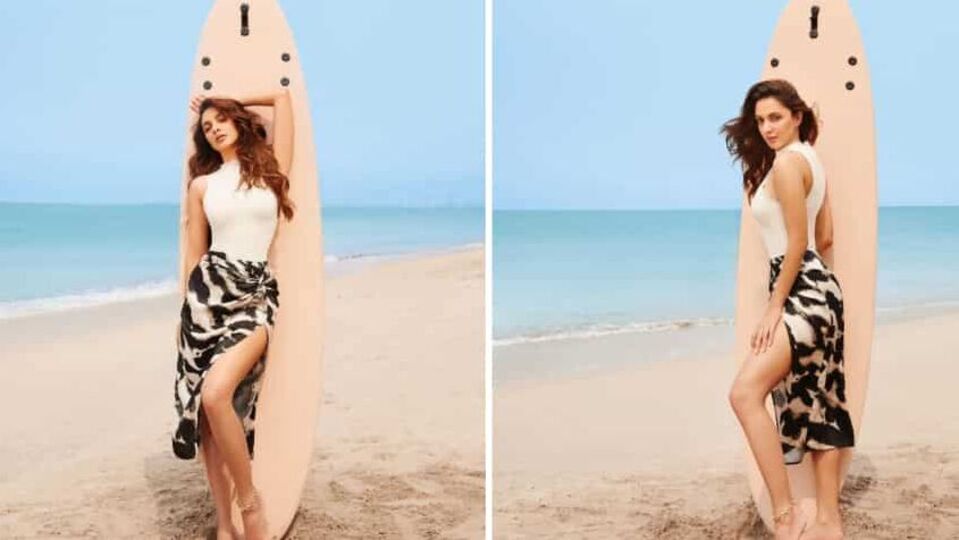 Kiara Advani: கடற்கரையில் கூல் போஸ் கொடுத்த கியாரா அத்வானி