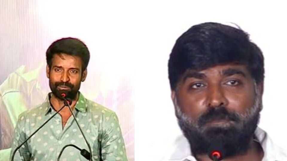 Soori Speech:விஜய் சேதுபதி மாமா.. காலைத்தொட்டு கும்புடுறேன்! - கண்கலங்கிய சூரி!