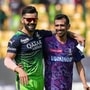 RCB கேப்டன் விராட் கோலி உடன், RR பந்து வீச்சாரம் சாஹல்