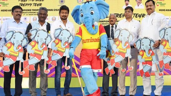 பொம்மன் இலச்சினையை (BommanMascot) அறிமுகப்படுத்திய அமைச்சர் உதயநிதி ஸ்டாலின்