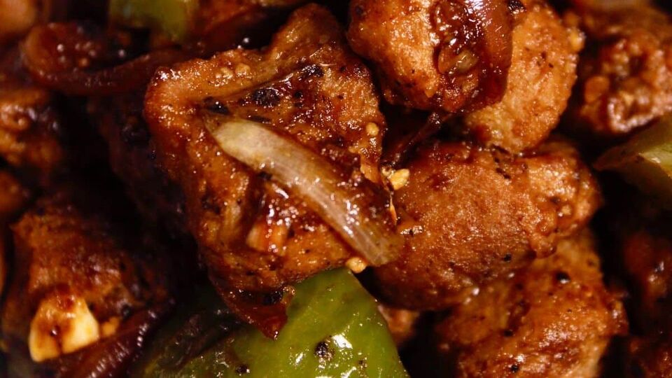 Soya Pepper Fry பெப்பர் சிக்கனுக்கு நிகரான சோயா பெப்பர் ப்ரை செய்வது