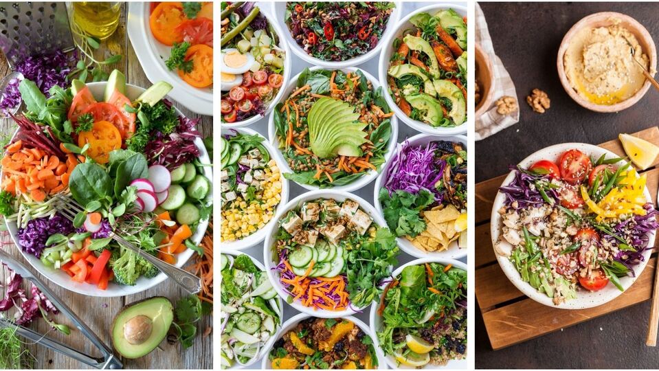 Salads : உடல் ஆரோக்கியத்தை மேம்படுத்த இத்தனை சாலட்களா? இதோ இதுபோன்ற சாலட்களை செய்து சாப்பிட்டு பாருங்க!