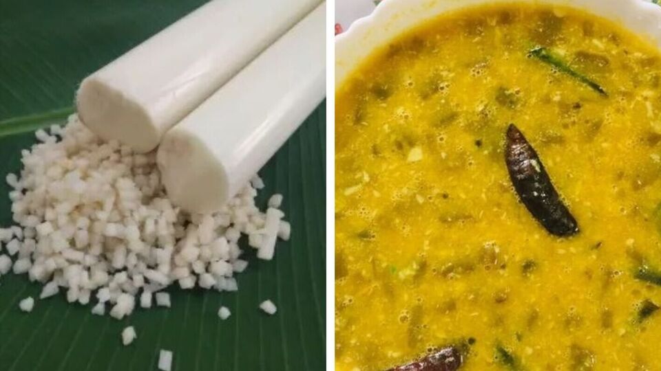 Banana Stem : சிறுநீரகத்துக்கு நல்லது! வாழைத்தண்டு சாம்பார்! இப்டி செஞ்சு பாருங்க!