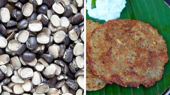 Karuppu Ulundhu Adai : கருப்பு உளுந்தில் உள்ள இரும்பு மற்றும் புரதம் உங்கள் உடலுக்கு கட்டாயம் தேவை, அதை தோலுடன் நாம் பயன்படுத்துதால், அதில் உள்ள நார்ச்சத்து நல்ல ஜீரணத்துக்கு உதவுகிறது. இதற்கு தேங்காய் சட்னி, சாம்பார், இட்லிப்பொடி என எதை வேண்டுமானாலும் எடுத்துக்கொள்ளலாம்.